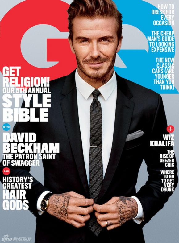 David Beckham đẹp hút hồn trên tạp chí danh tiếng GQ 2